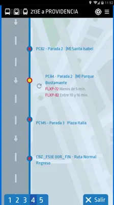 Transantiago android App screenshot 0