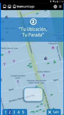 Transantiago android App screenshot 2